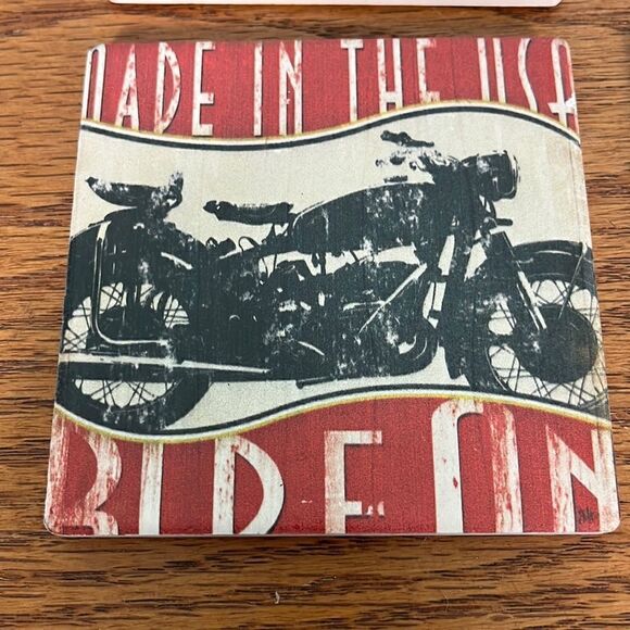 Thirstystone 4  Harley-Davidson Coasters - Picture 5 of 6